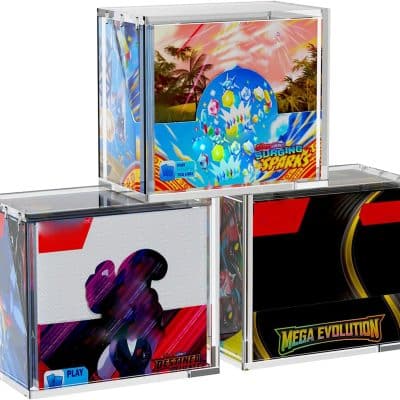 36 Pack Pokémon Booster Box Acrylic Case