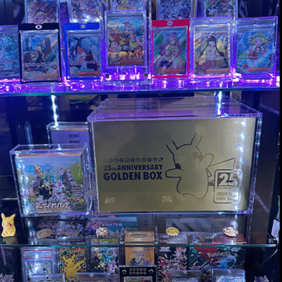 Pokemon-25th GoldenBox-Acrylic-Display-Case-Kingdom