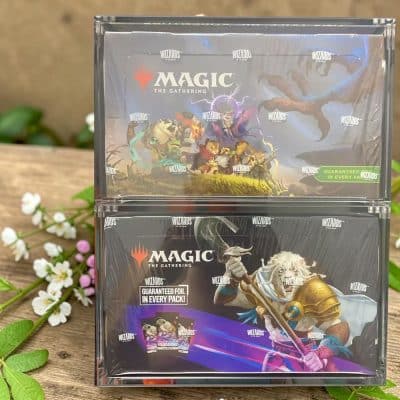 Magic-The-Gathering-Foundations-Play-Booster-Packages-Multipack-Collector-Acrylic-Display-Case-Kingdom