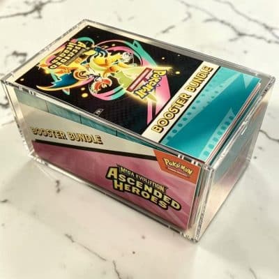 Pokemon-Ascended Heroes Bundle-Acrylic-Display-Case-Kingdom